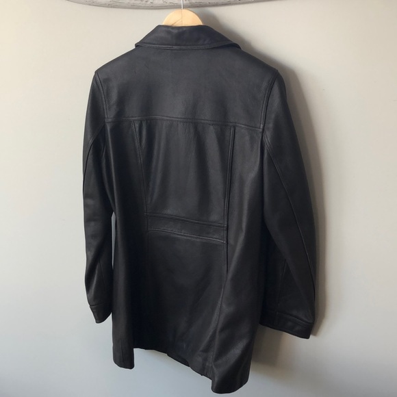 Danier leather car coat - Picture 2 of 3